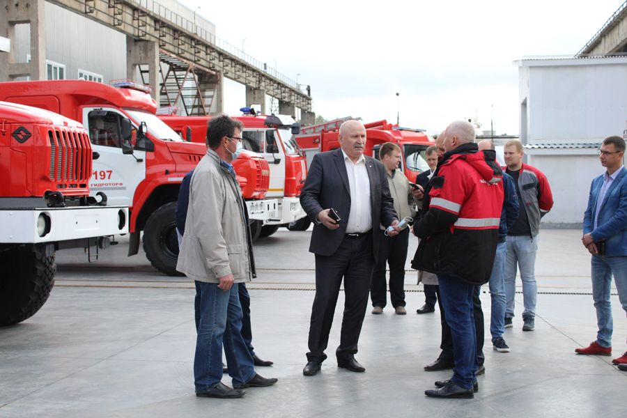 Презентация новой пожарно-спасательной техники АЗ «Чайка-Сервис»