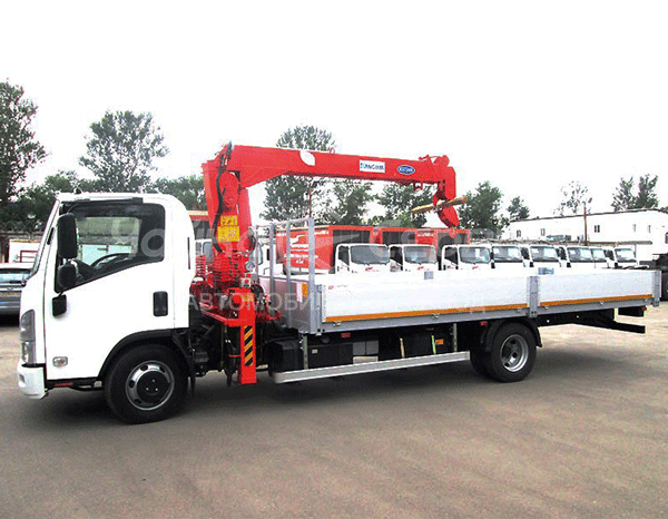 Кран-манипулятор ISUZU FVR34 QDUS с КМУ Kanglim KS 1256-II