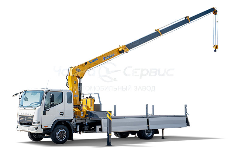 Кран-манипулятор КАМАЗ-43082 КОМПАС 12 с КМУ XCMG SQS 125-4