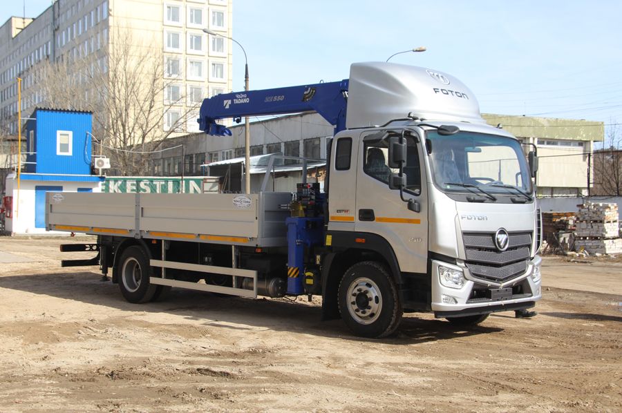 КМУ Чайка-Tadano TM-ZE554HS на базе Foton Est M 1221