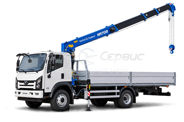 Кран-манипулятор Sollers TR120 с КМУ Чайка NR708