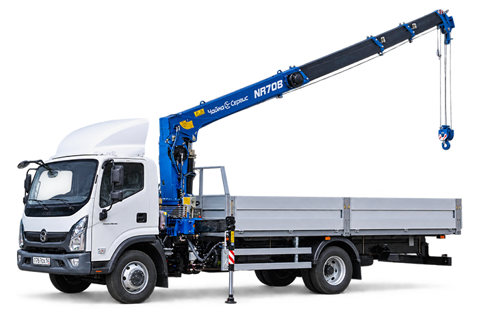 Кран-манипулятор Foton S85 с КМУ Чайка NR708