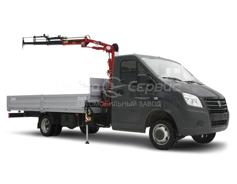 Кран-манипулятор ГАЗ-А21R23 ГАЗель NEXT с КМУ Чайка NR103