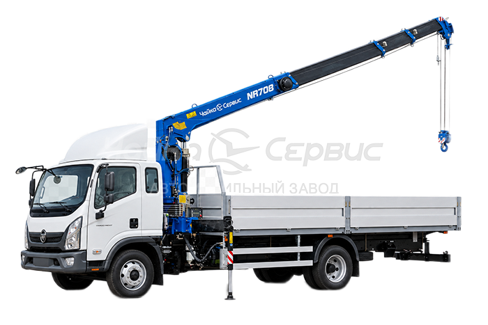 Кран-манипулятор Валдай 12 с КМУ Чайка NR708