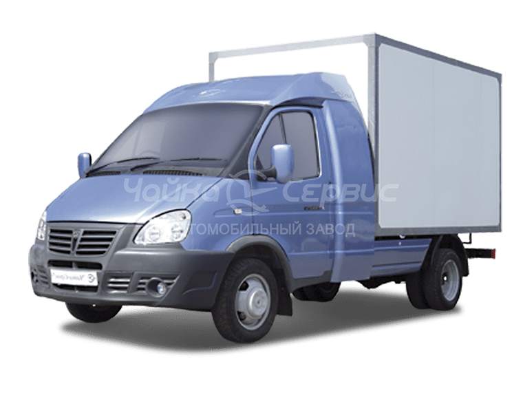 ГАЗ-3302 с фургоном и спальной кабиной (закабинный спальник)