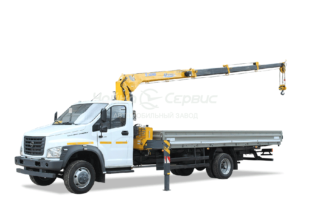 Кран-манипулятор ГАЗ-С41R33 ГАЗон NEXT с КМУ XCMG SQS68-4