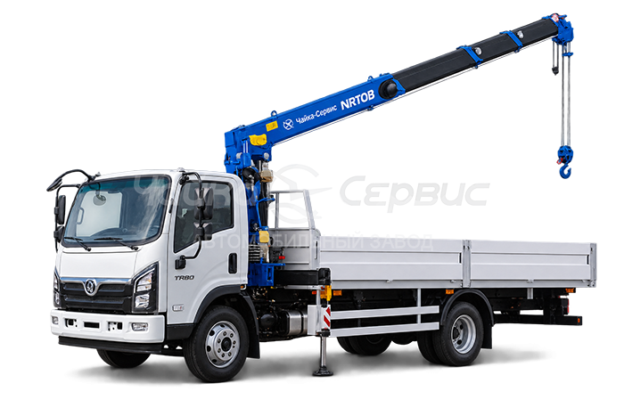 Кран-манипулятор Sollers TR80 с КМУ Чайка NR708