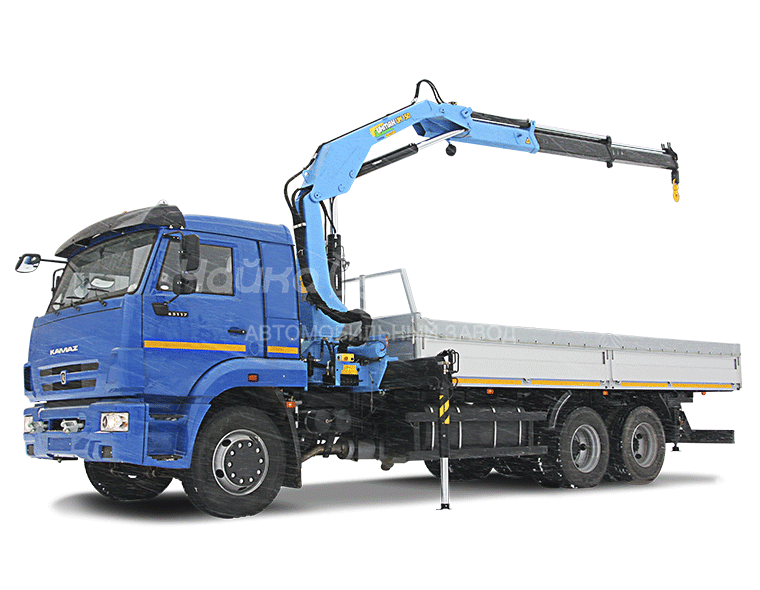 Кран-манипулятор КАМАЗ-65117 с КМУ Инман IM 150N