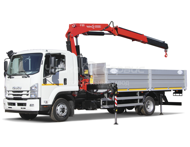 Кран-манипулятор ISUZU FORWARD 12.0 (FSR34) с КМУ Чайка-Fassi