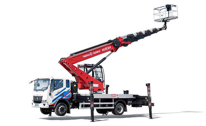 КАМАЗ Компас 12 с АГП Чайка TR336